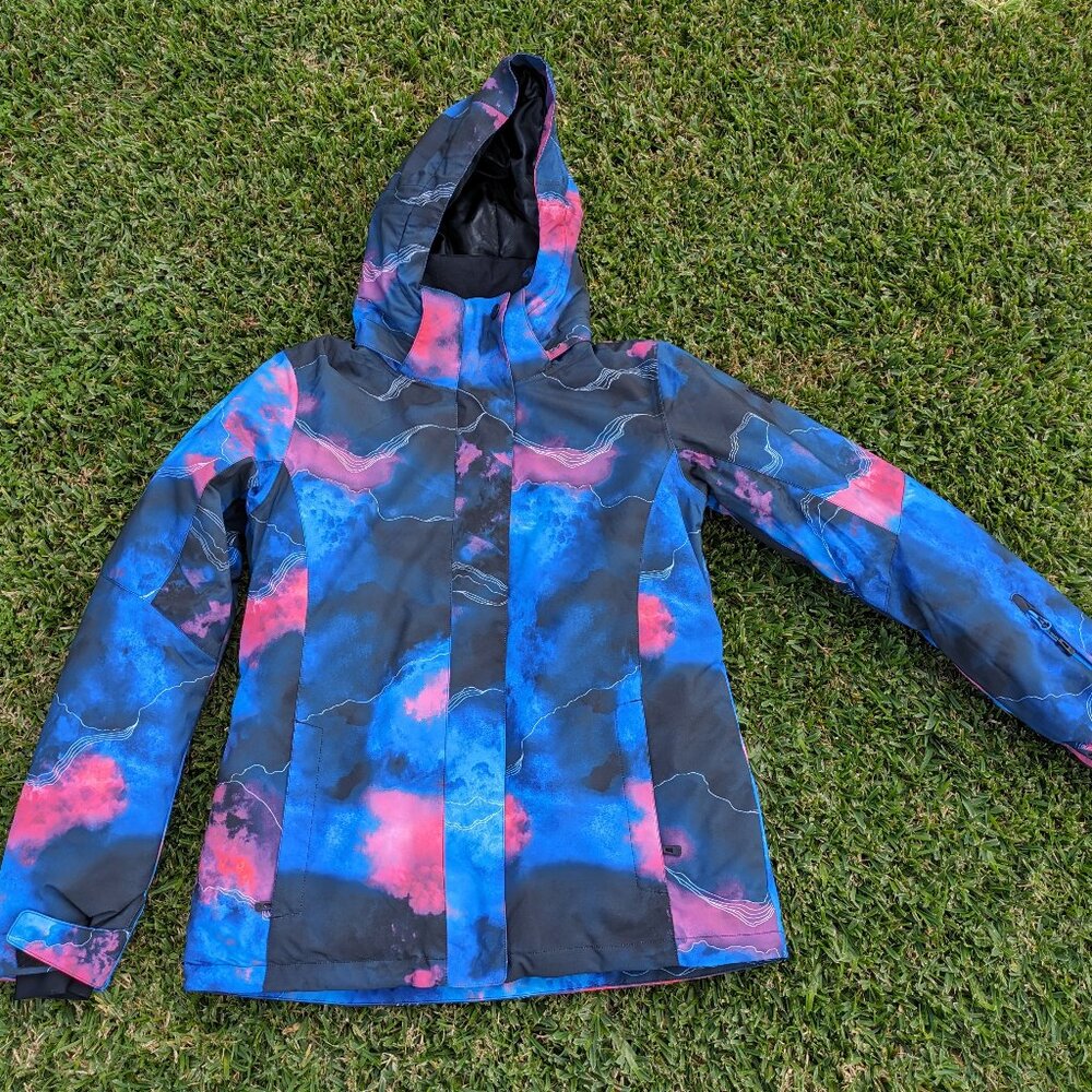 SMN LIGHT GRAFFITI Waterproof Hooded Snowboard Ski Jacket